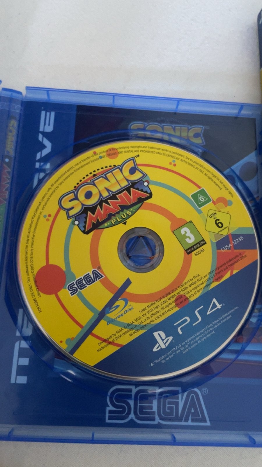Sonic Mania Plus PS4 - Klassieke Sonic actie!, Eén computer, Ophalen of Verzenden, Zo goed als nieuw, Platform