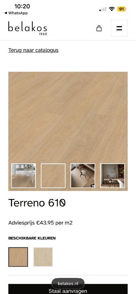 Belakos Terreno 610 pvc vloer, Ophalen, Kunststof, 50 tot 150 cm, Overige typen