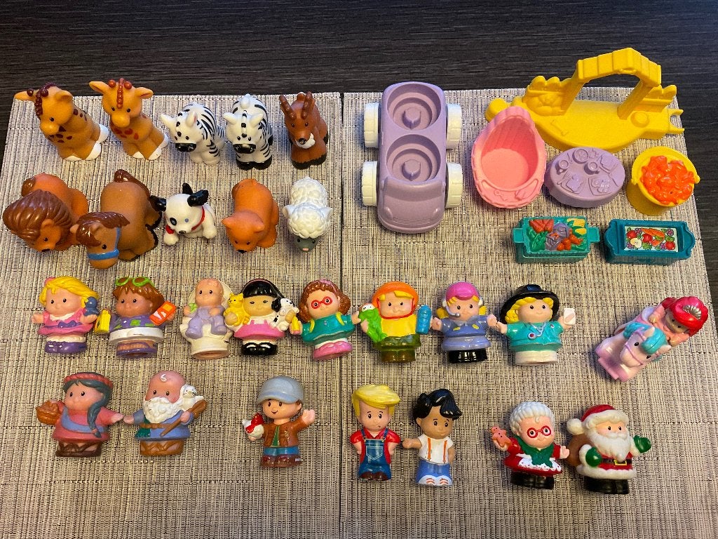 Fisher-Price Little People Kerstman Rendier en meer, Ophalen, Gebruikt, Overige typen