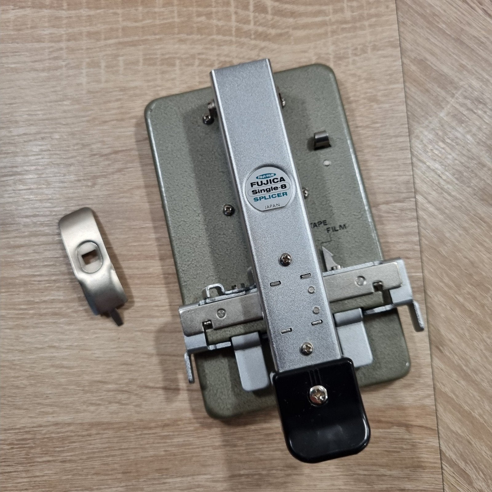 Fujica single 8 splicer plakpers, Ophalen, 1960 tot 1980