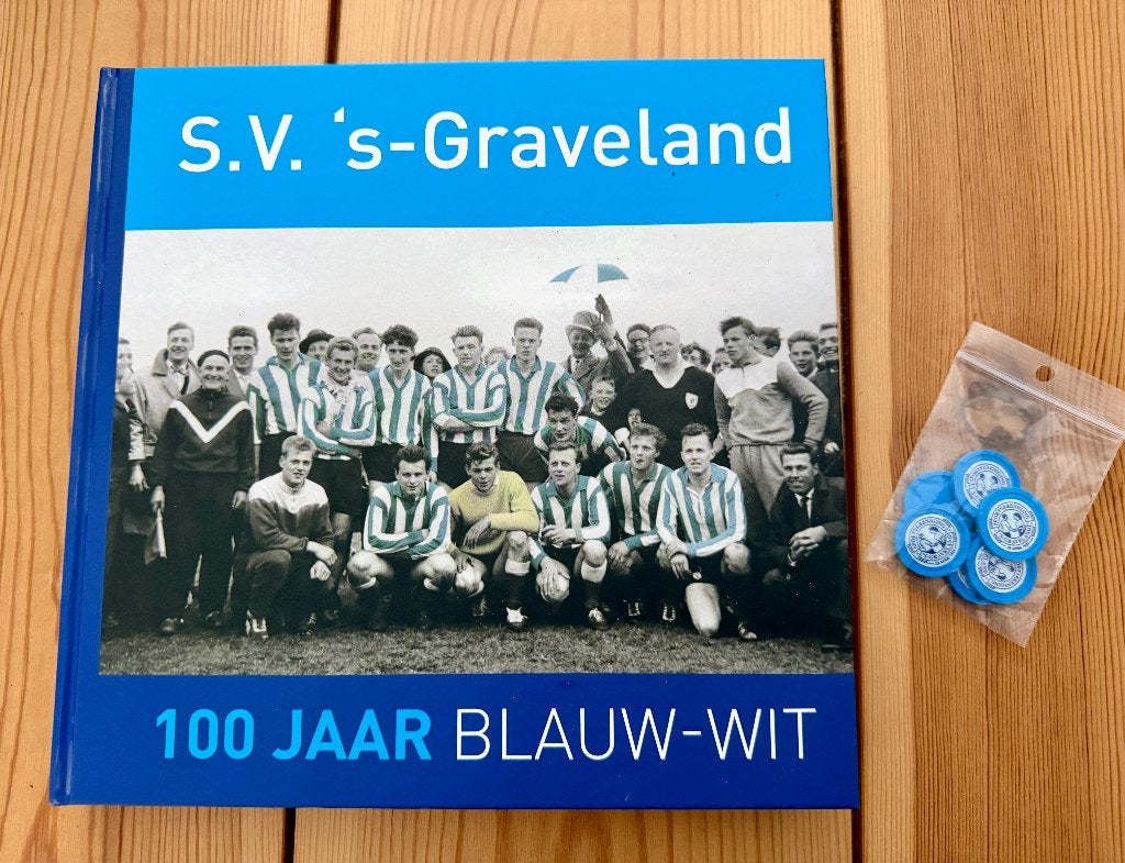 Boek SV 's Graveland - 100 jaar Blauw Wit, Ophalen of Verzenden, Zo goed als nieuw, Balsport