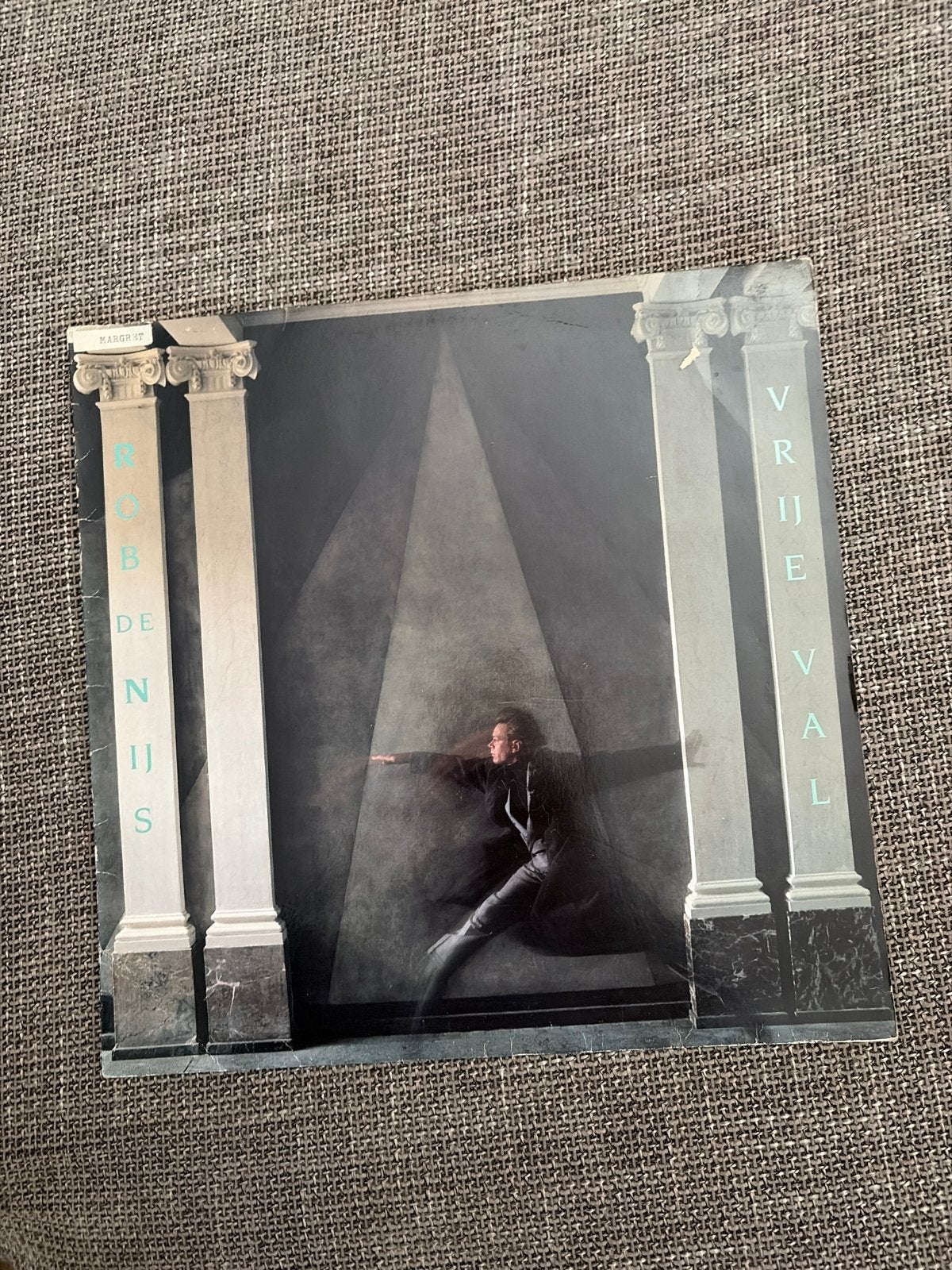 Rob de Nijs - Vrije Val LP (1986), Cd's en Dvd's, Vinyl | Pop, Ophalen of Verzenden, 1980 - 1989, Gebruikt, 12 inch
