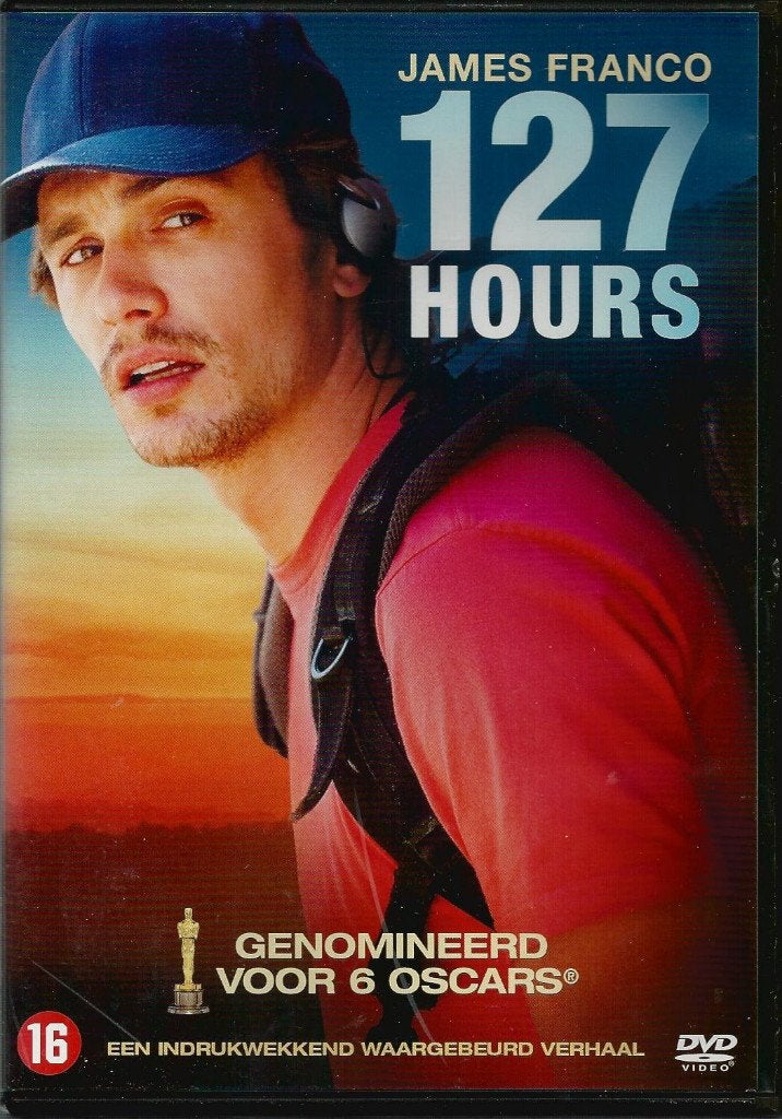 127 hours met o.a. James Franco, Vanaf 16 jaar, Ophalen of Verzenden, 1980 tot 2000, Actie en Avontuur