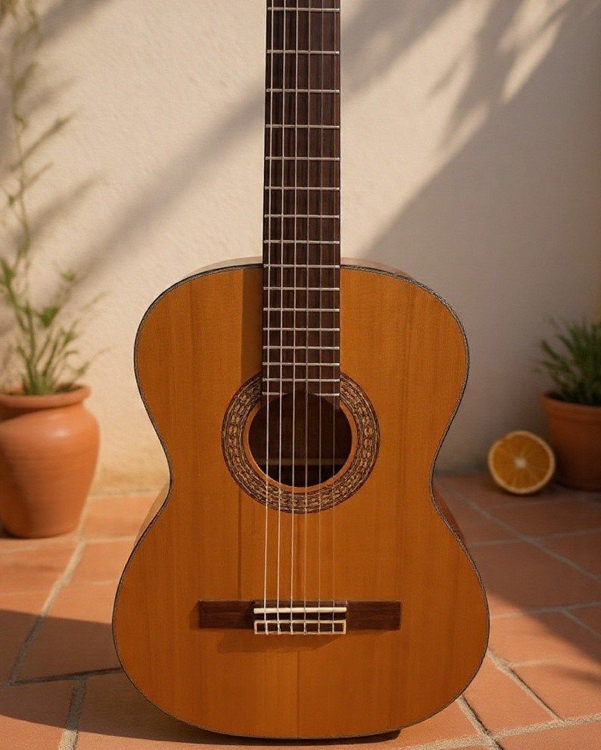 Spaanse gitaar Salvador Cortez SCG-578 7/8 "Senorita" model, Muziek en Instrumenten, Ophalen of Verzenden, Zo goed als nieuw, Klassieke of Spaanse gitaar
