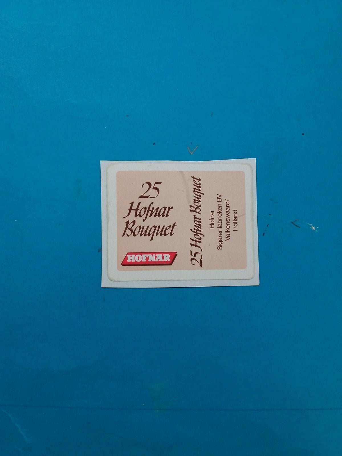 Sigarenbandjes HOFNAR 13, Ophalen of Verzenden, Zo goed als nieuw, Sigarenbandjes