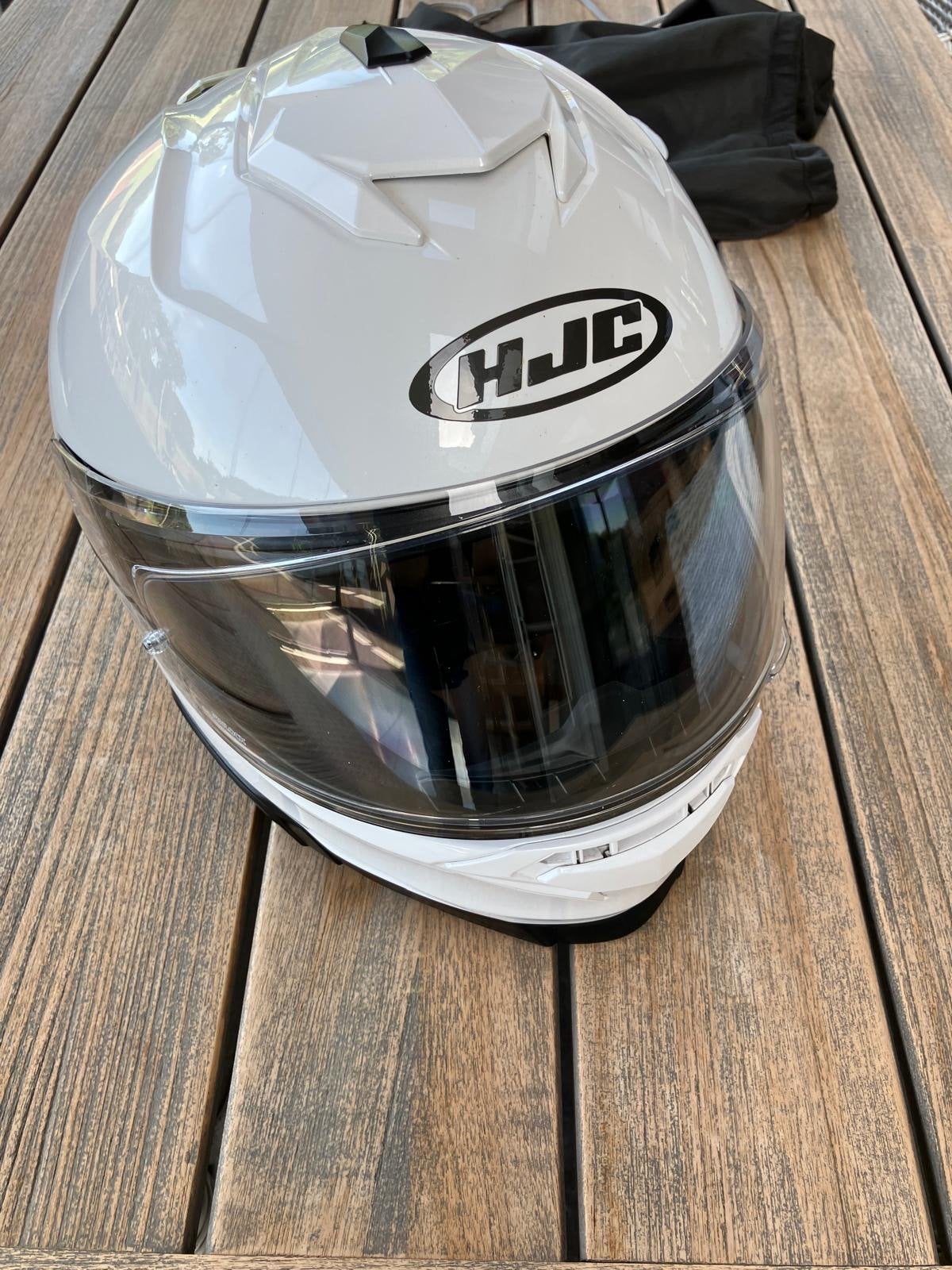 HJC i71 Integraalhelm Wit, maat XL, Heren, Ophalen of Verzenden, Integraalhelm, Tweedehands