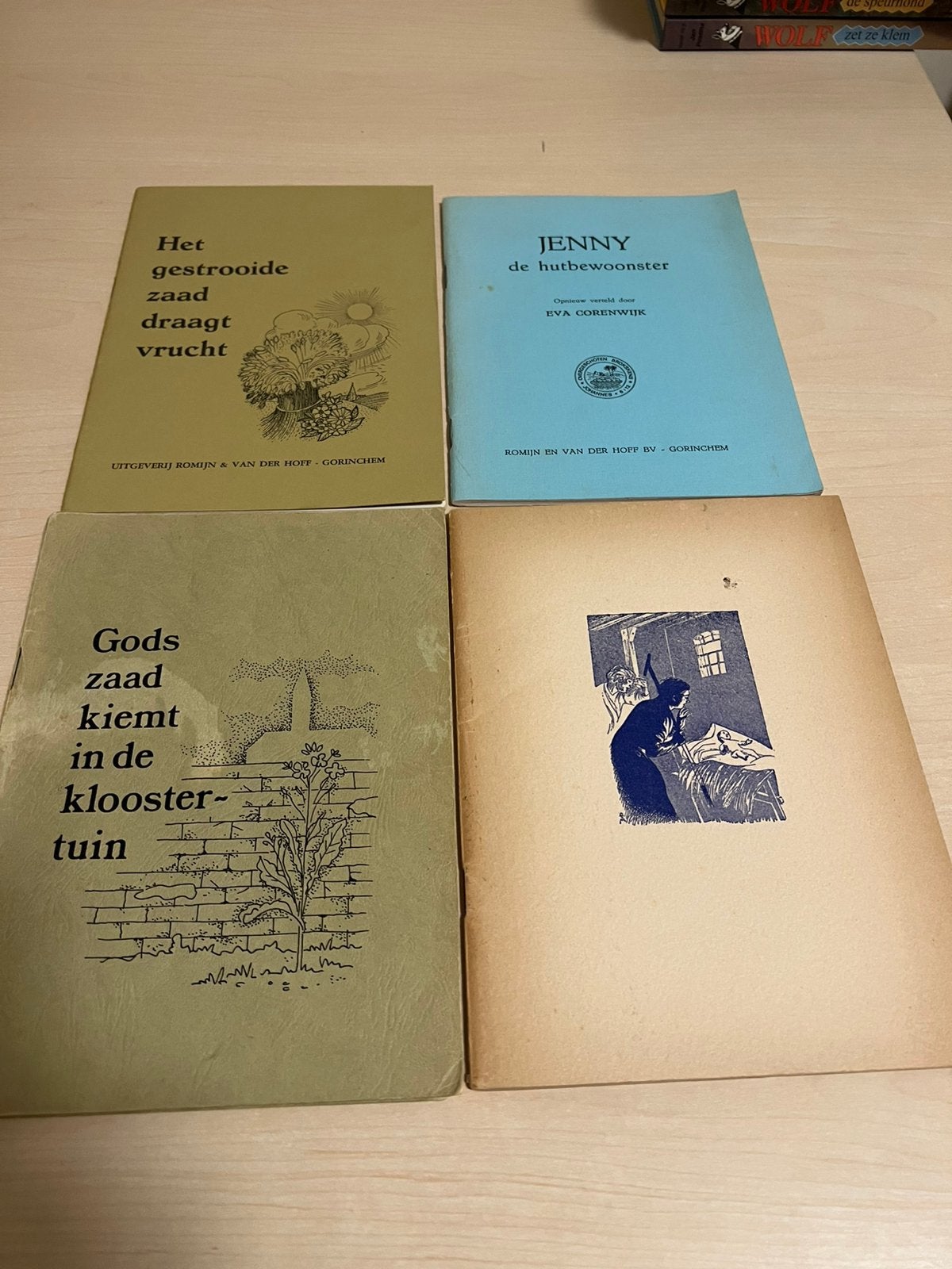 Gods zaad kiemt in de kloostertuin ea, Ophalen of Verzenden