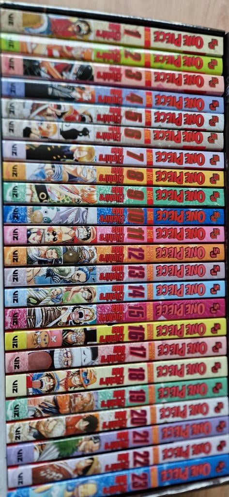 Manga OnePiece  1 t/m 23, Meerdere comics, Ophalen of Verzenden, Japan (Manga)