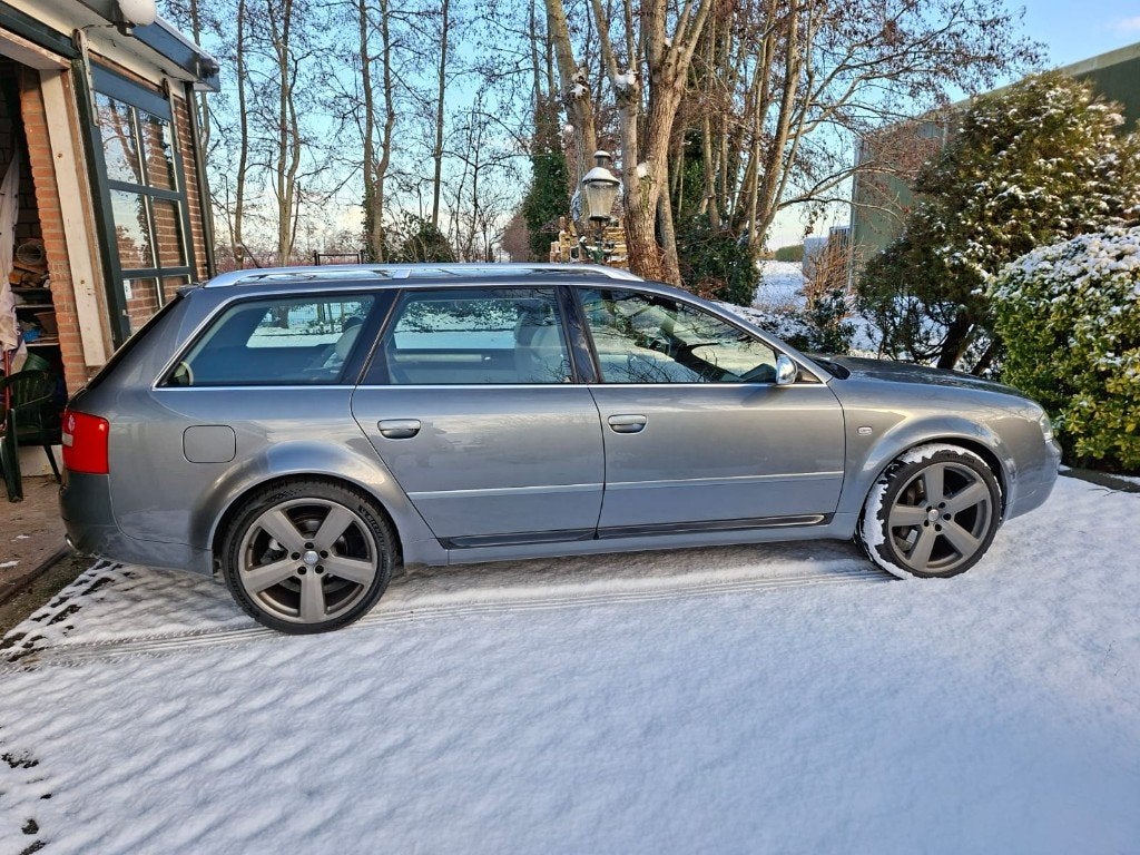 Audi S6 2000 Grijs, Auto's, Automaat, 4172 cc, Open dak, 340 pk
