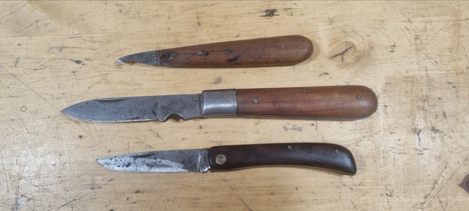 Kabelmessen en oud zakmes, Ophalen of Verzenden