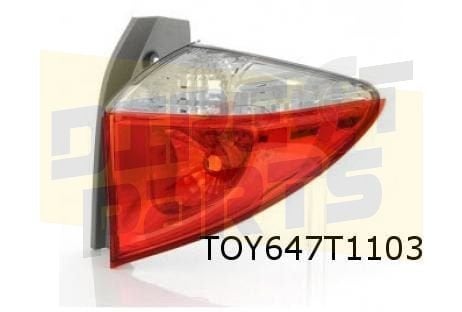 Toyota Verso S (-5/14) achterlicht Links Origineel! 81561527, -, Verzenden, -, Nieuw