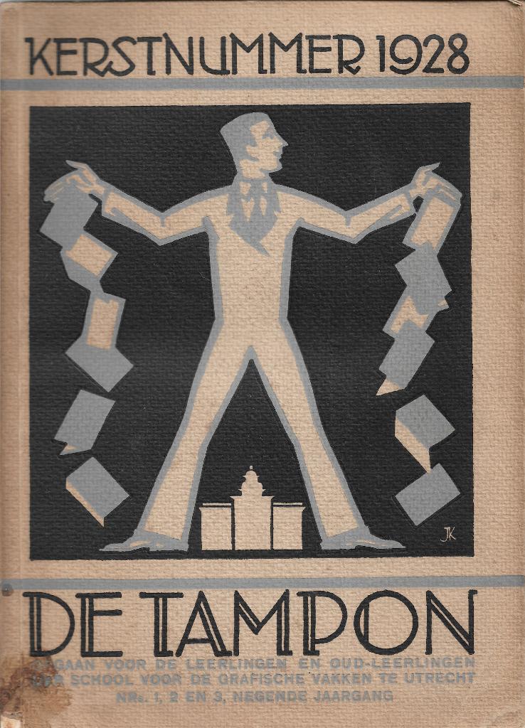 De TAMPON  KERSTNUMMER 1928, Boeken, Tijdschriften en Kranten, Gelezen, Ophalen of Verzenden