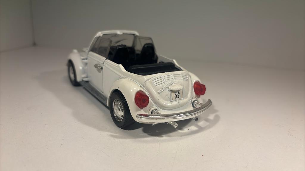 Volkswagen cabriolet white polistil 1.24, Overige merken, Ophalen of Verzenden, A, A