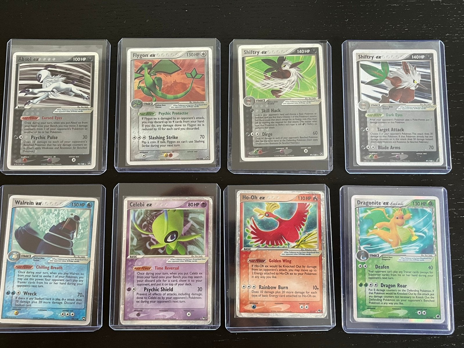 Pokémon ex verzameling, Ophalen of Verzenden, Zo goed als nieuw, Meerdere kaarten, Foil