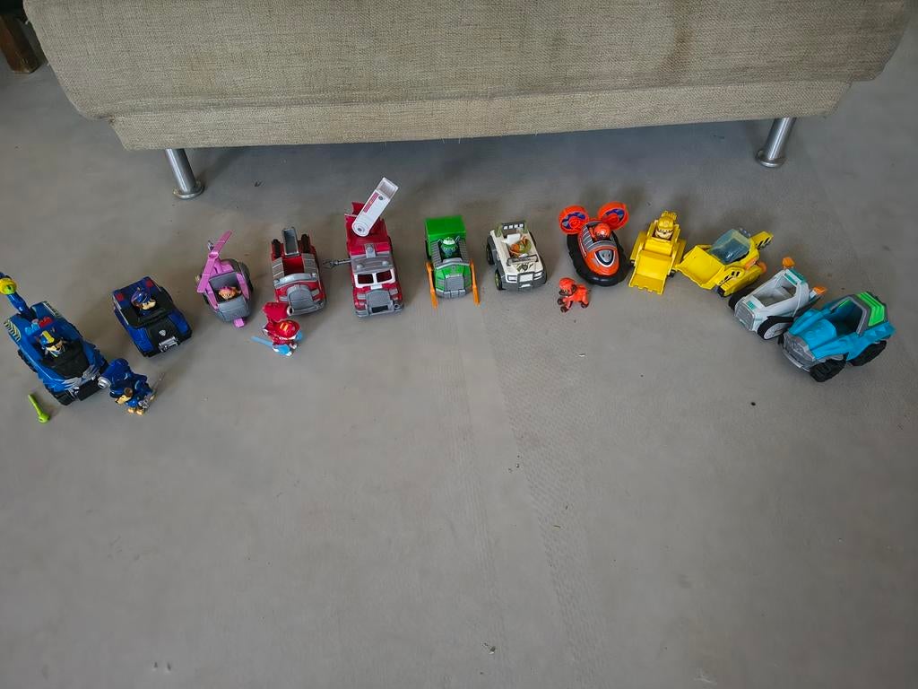 Paw Patrol Voertuigen en Figuurtjes Collectie, Kinderen en Baby's, Ophalen of Verzenden, Gebruikt