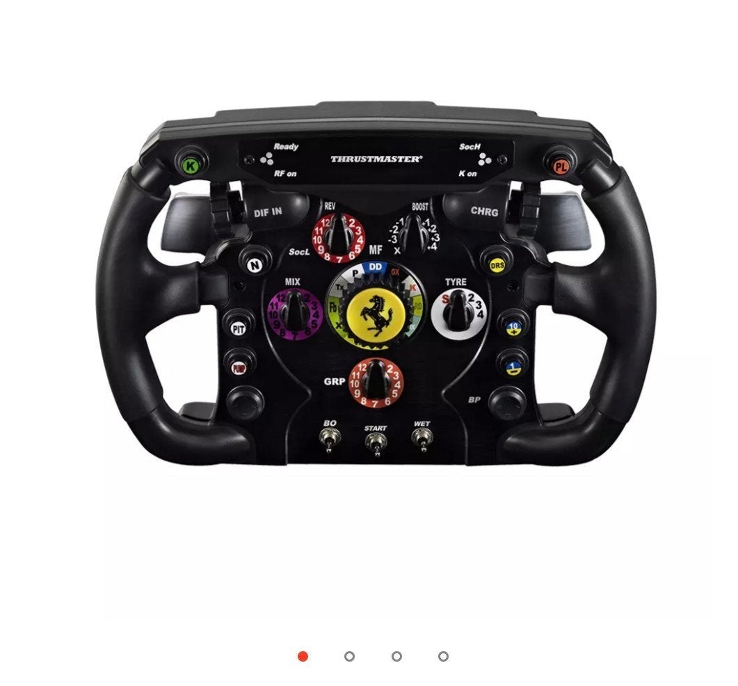 Thrustmaster TS-XW Racer Servo Base met F1 stuur en pedalen, Ophalen, Racestuur, Force feedback, Zo goed als nieuw
