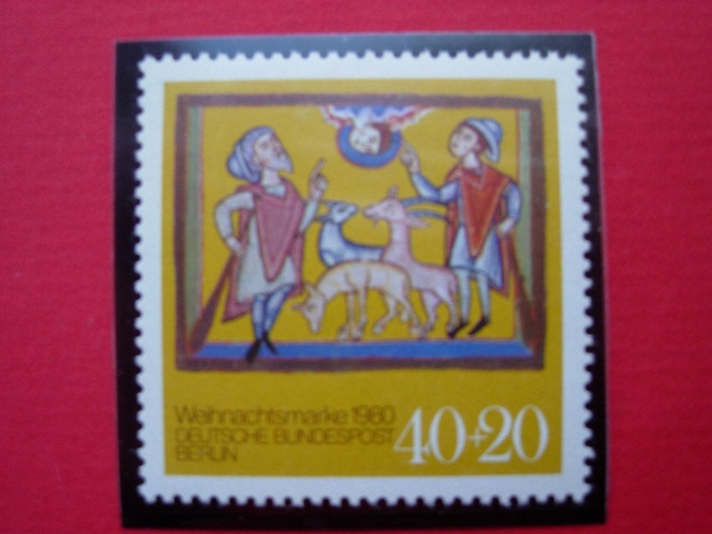 Duitsland Berlijn 1980 kerstzegel, Postzegels en Munten, Postzegels | Europa | Duitsland, Verzenden, BRD, Postfris