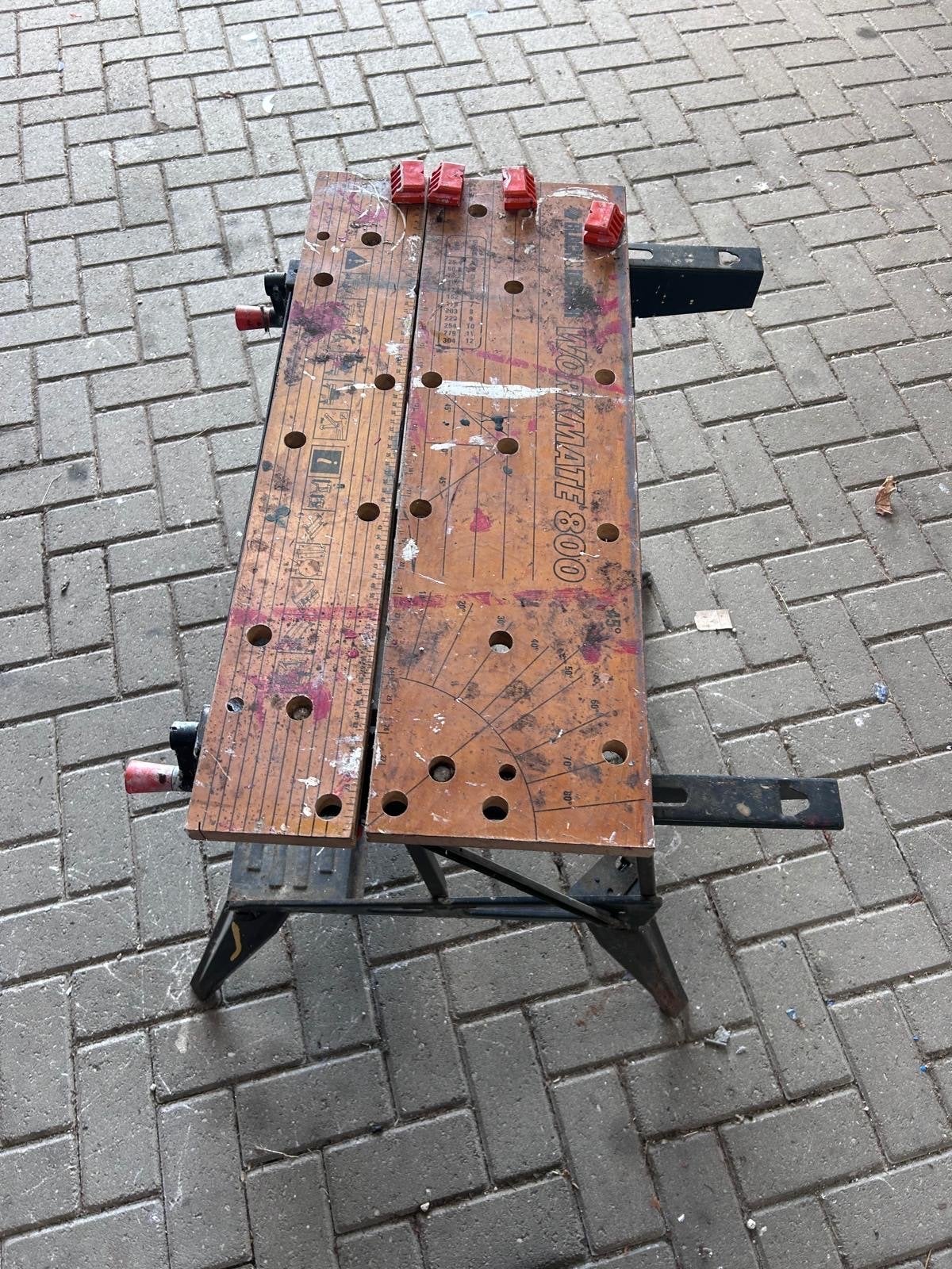 Workmate 800 Werkbank - Gebruikt en Functioneel, Ophalen of Verzenden, Gebruikt, 70 tot 120 cm, Bankschroef