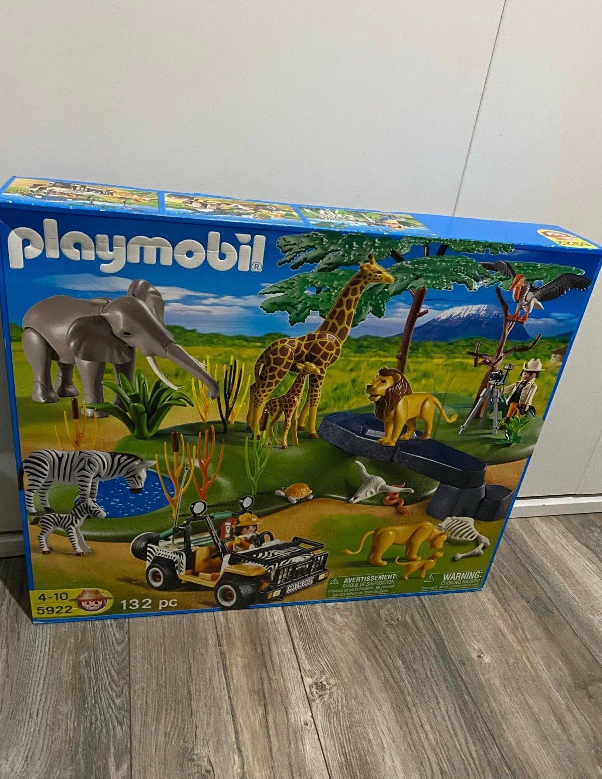 Playmobil 5922 Wilde Dieren Safari ONGEOPEND, Ophalen of Verzenden, Nieuw, Complete set