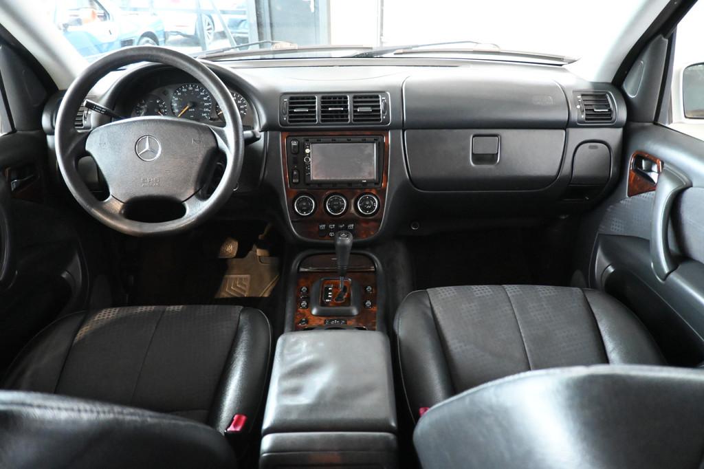 Mercedes-Benz M-Klasse ML 320 Automaat Clima Cruise Control, Auto's, Mercedes-Benz, Automaat, Gebruikt, Zwart, Automatische klimaatregeling