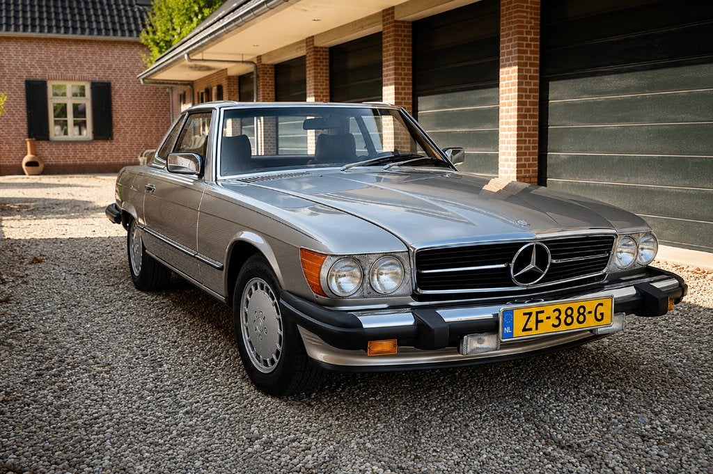 Mercedes 560 SL (R107) evt. Inruil BMW R1300GS, Automaat, Achterwielaandrijving, 227 pk, 8 cilinders