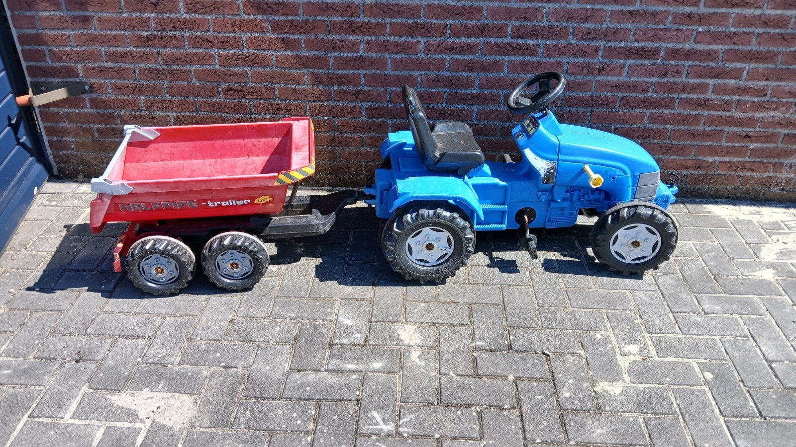 traptrekker mer kieper, Kinderen en Baby's, Speelgoed | Buiten | Skelters, Ophalen, Gebruikt, Overige merken