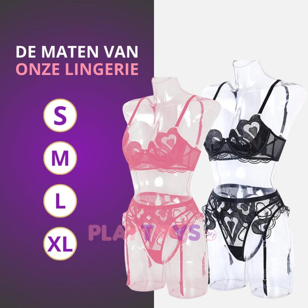 PlayToys  Lingerie, Kleding | Dames, Ondergoed en Lingerie, PLAYTOYS, Verzenden, Zwart, String