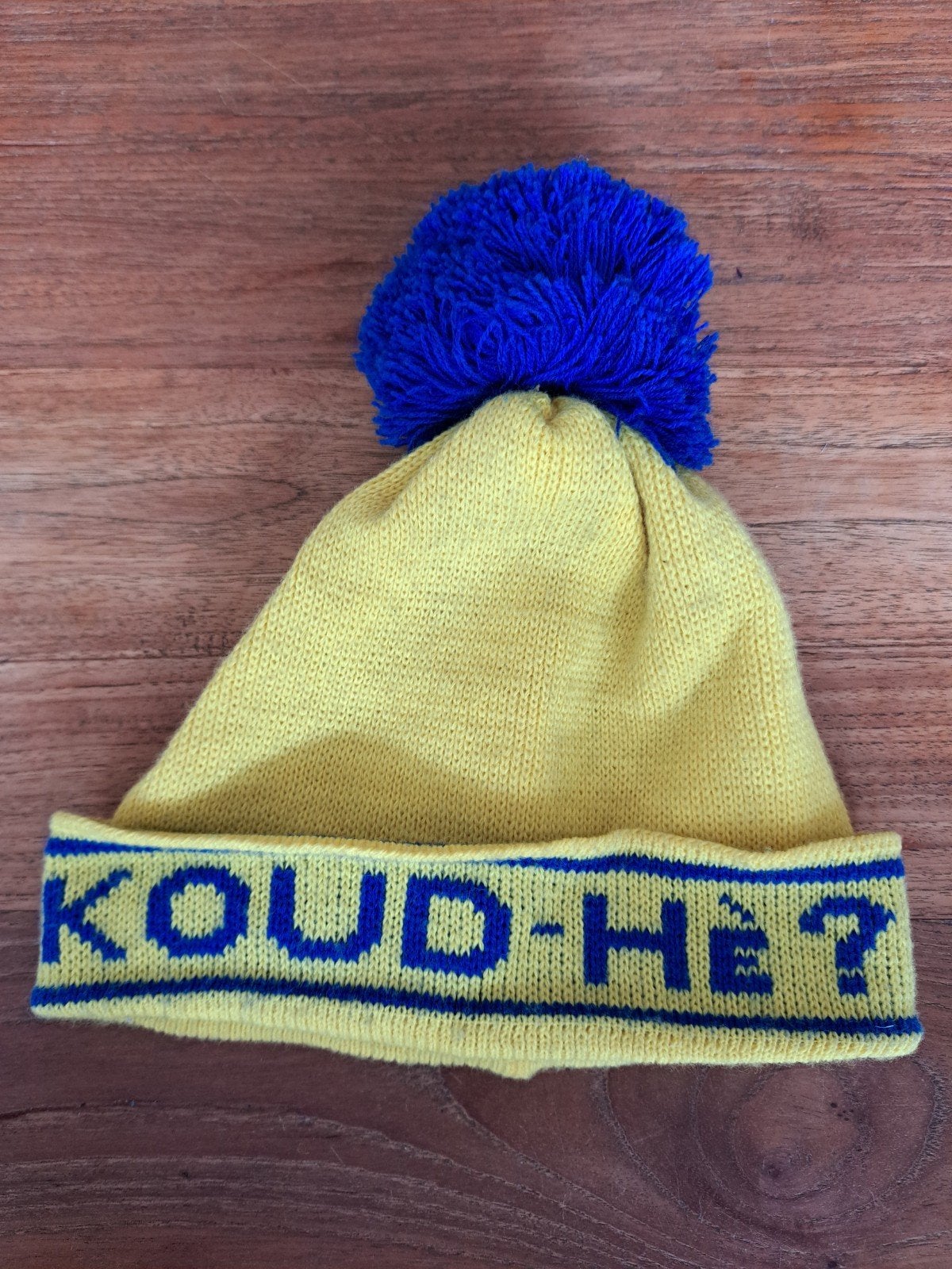 Originele "Koud hè?" Muts (Verona 1987) – Vintage Topstaat!, Ophalen of Verzenden, Tv, Kleding