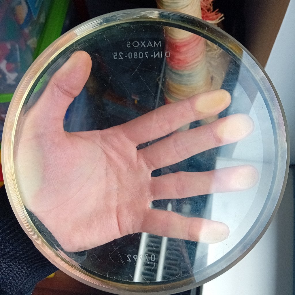 maxos gehard borosilicaatglas kijkglas DIN 7080-25 din, Verzenden