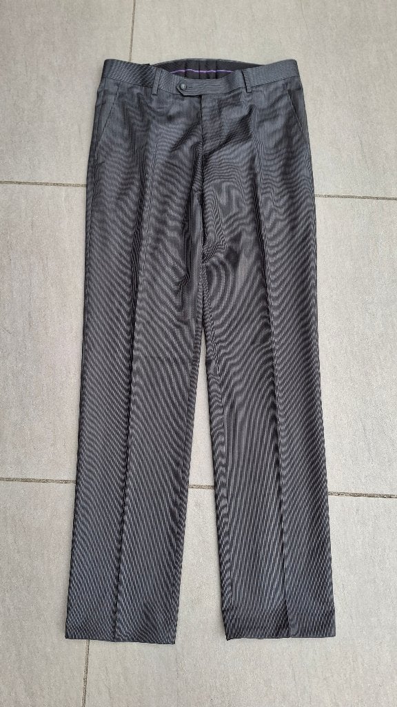 Heren pantalon zwart Zaatxchi M / 32-36, Kleding | Heren, Ophalen of Verzenden, Zo goed als nieuw, Maat 48/50 (M), Zwart