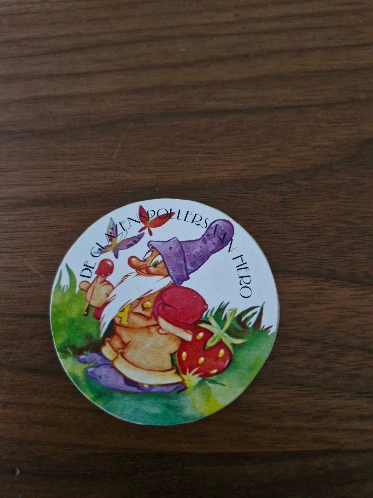 11859 Vintage Hero De Glazen Poelers Sticker, Verzamelen, Ophalen of Verzenden, Zo goed als nieuw, Overige typen
