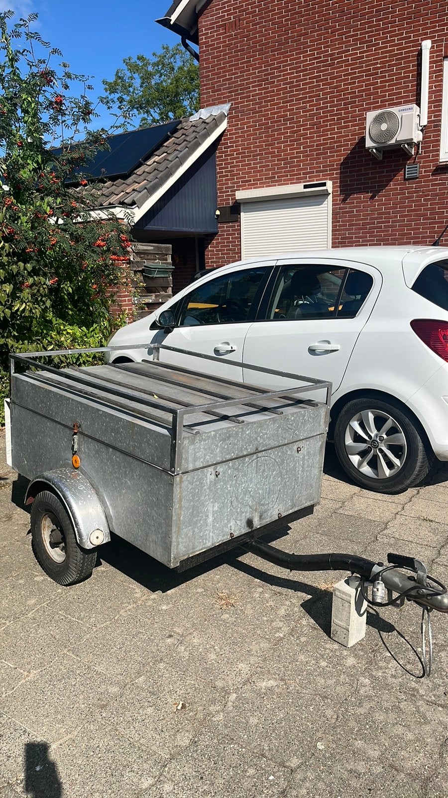 Te koop: bagage aanhanger, Ophalen, Gebruikt