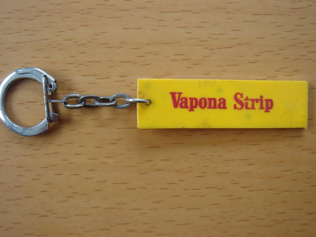 Sleutelhanger Vapona Strip, Ophalen of Verzenden, Gebruikt, Merk