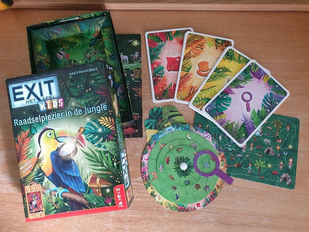 Exit Het Spel Kids | Exit spel vanaf 5 jaar, Een of twee spelers, Ophalen of Verzenden, Zo goed als nieuw, 999 Games