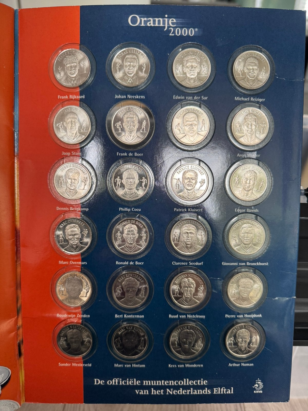 Nederlands elftal munten collectie 2009, Ophalen of Verzenden, Nederland, Munten