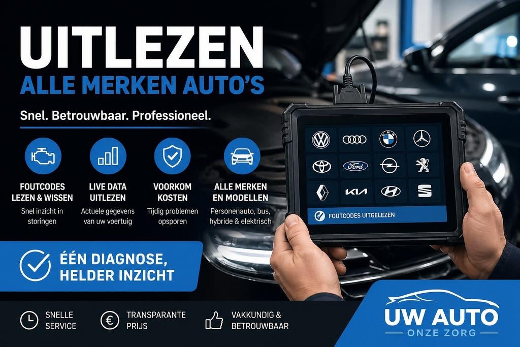 Auto uitlezen/obd diagnose stellen, Auto diversen, Ophalen