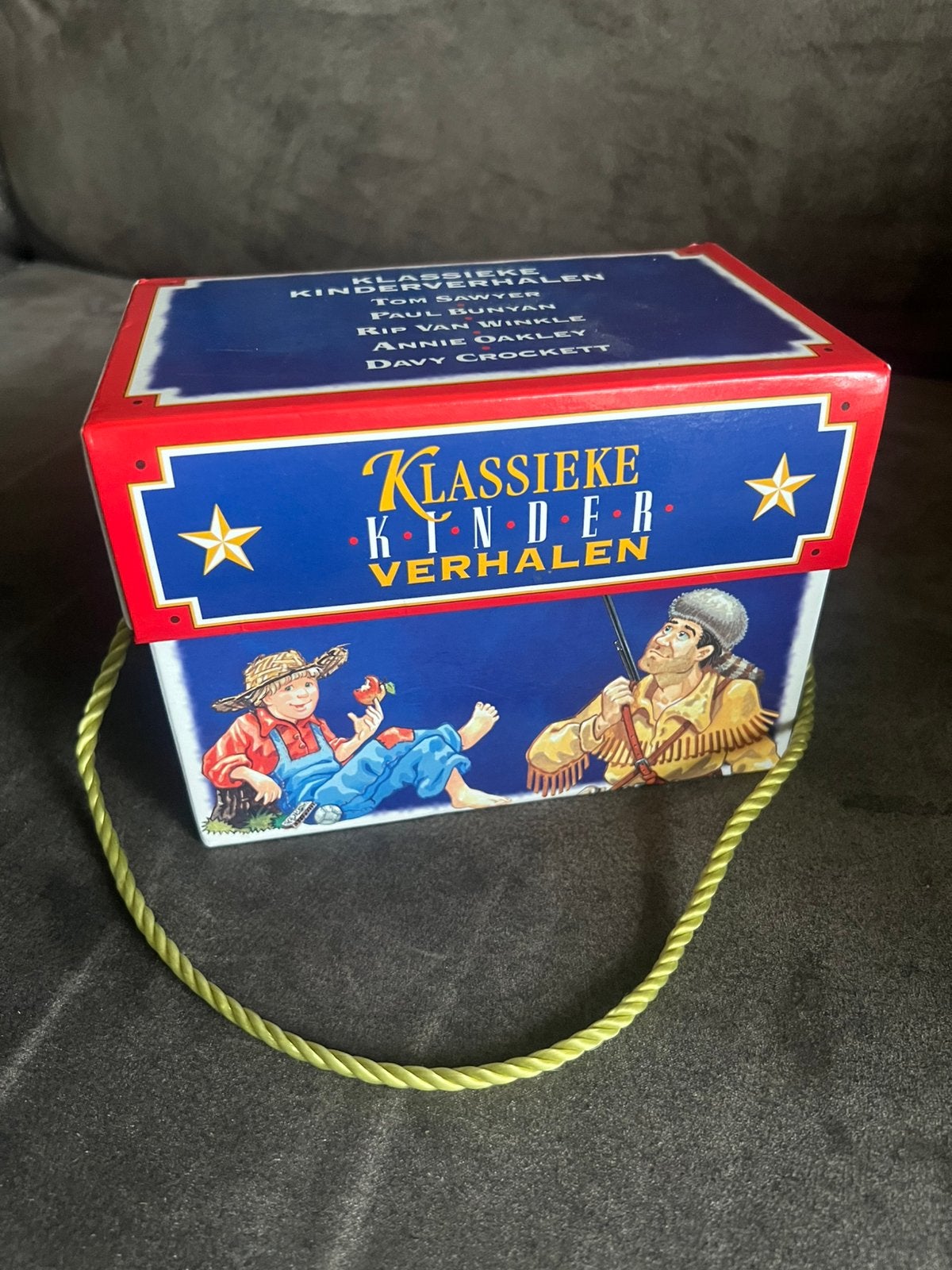 Vintage Kinderboeken in Doos / Box., Boeken, Ophalen of Verzenden, Zo goed als nieuw, Sprookjes