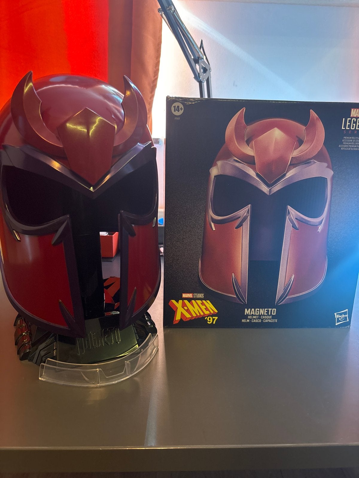 Marvel Legends Magneto Helm X-Men '97, Ophalen of Verzenden, Zo goed als nieuw