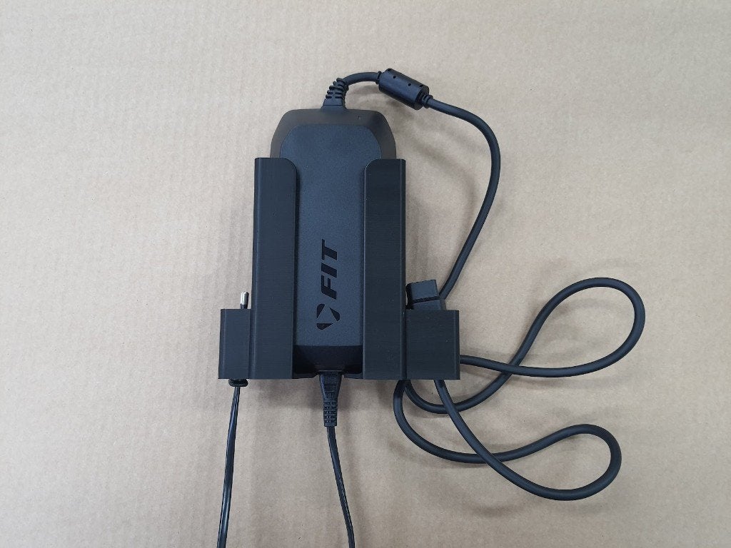 Opladerhouder Wandhouder voor fietslader en acculader, Verzenden, Nieuw, VanZijpTechniek, Stromer