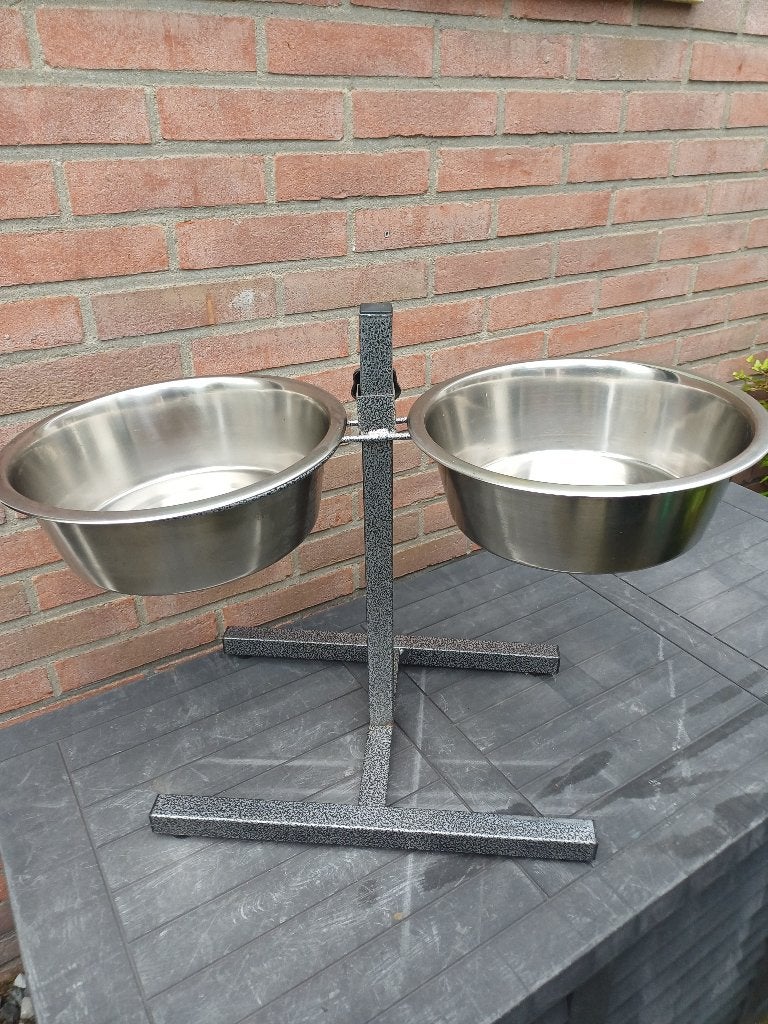 verstelbare voerbakken voor hond, Ophalen of Verzenden, Verstelbaar, Gebruikt