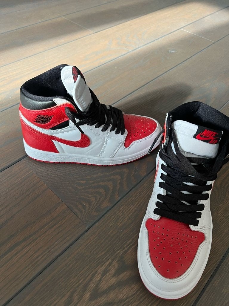 Nike jordan high zwart/rood/wit, Kleding | Dames, Schoenen, Nike Air Jordan, Zwart, Nieuw, Ophalen of Verzenden