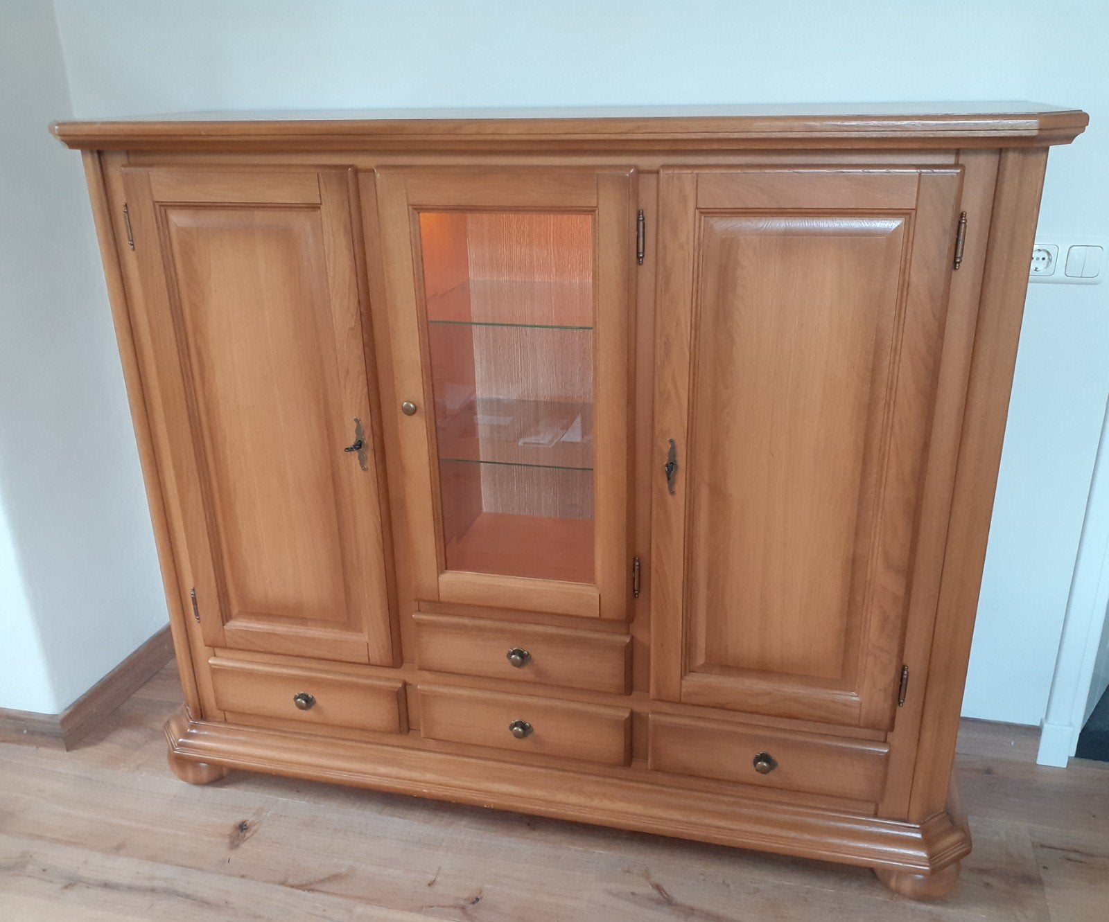 Kast, eiken, Huis en Inrichting, Kasten | Overige, Ophalen