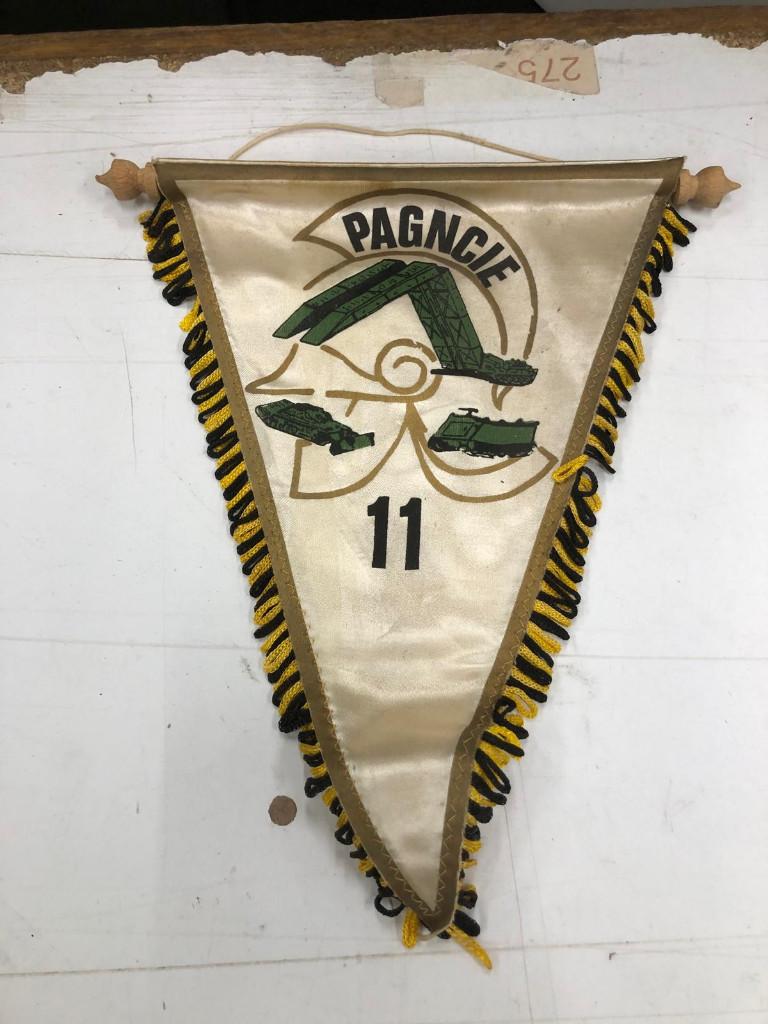 11e Pantsergenie - Vaandel / Vlagje, KL, Ophalen of Verzenden, Vlag of Vaandel, Nederland