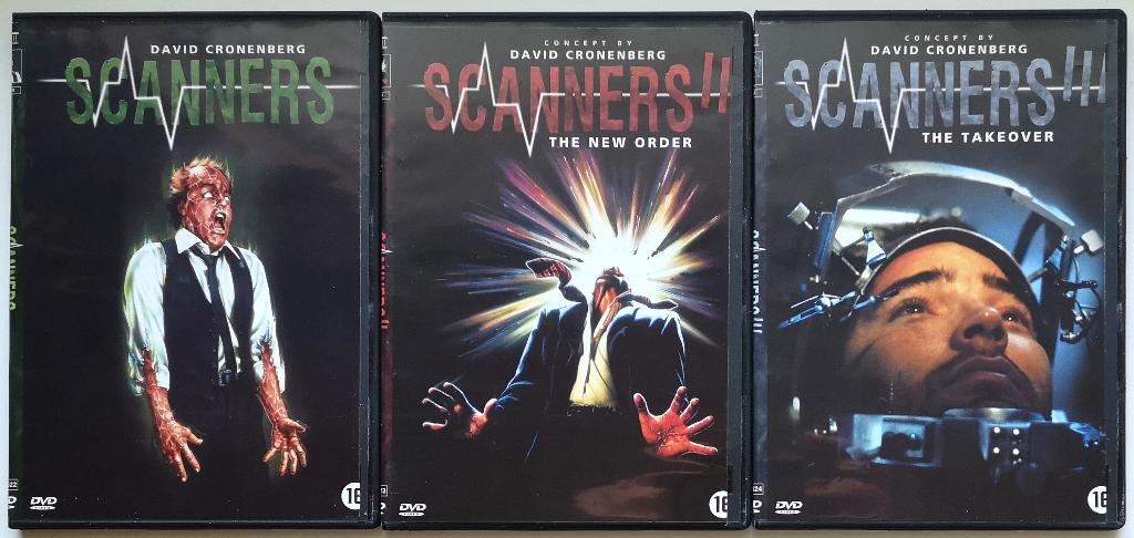 Scanners Trilogy ( Cronenberg ), Alle leeftijden, Verzenden, Gebruikt