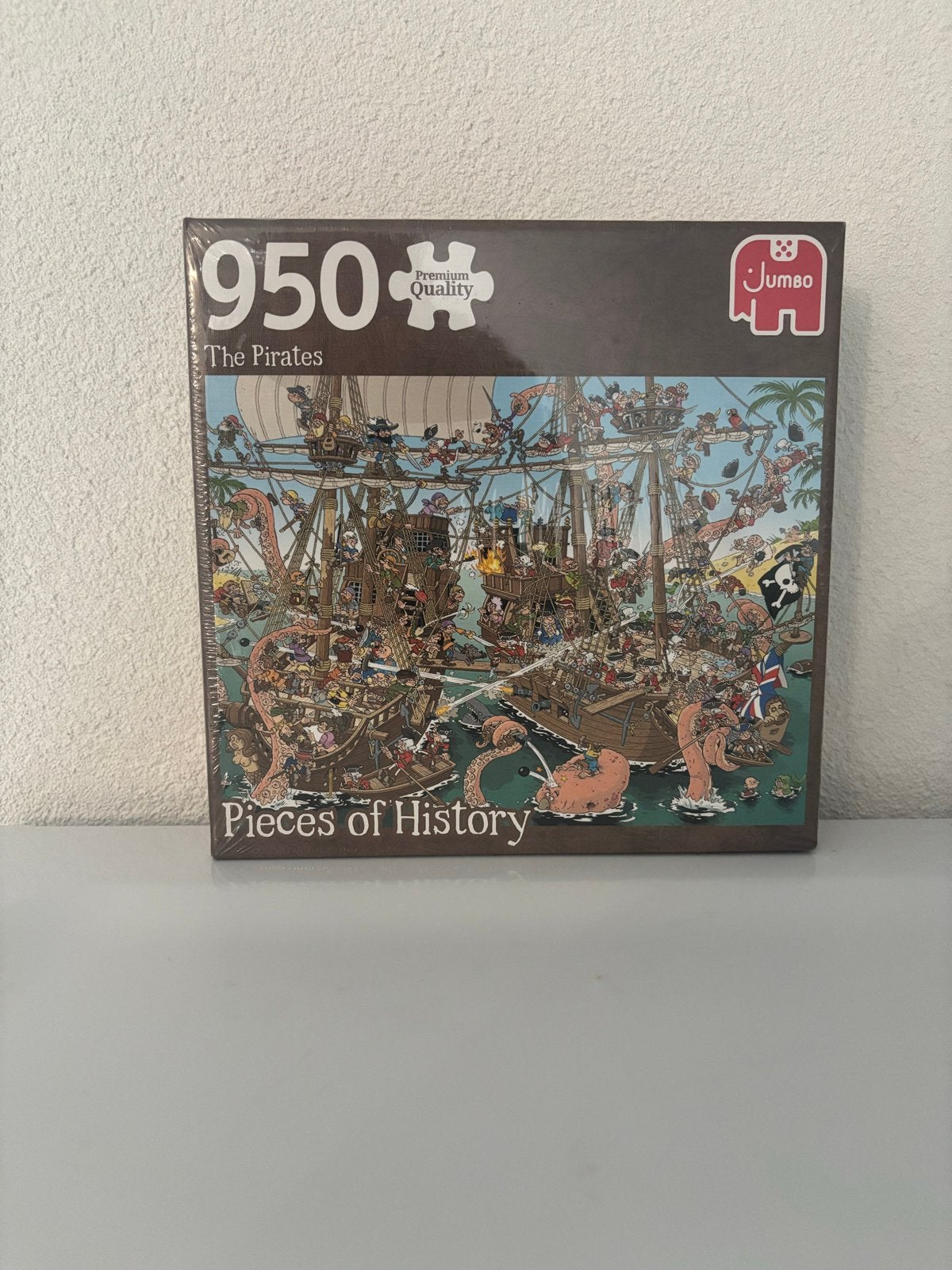 Jumbo Legpuzzel The Pirates 950 stukjes - Nieuw, Ophalen of Verzenden, 500 t/m 1500 stukjes, Nieuw, Legpuzzel