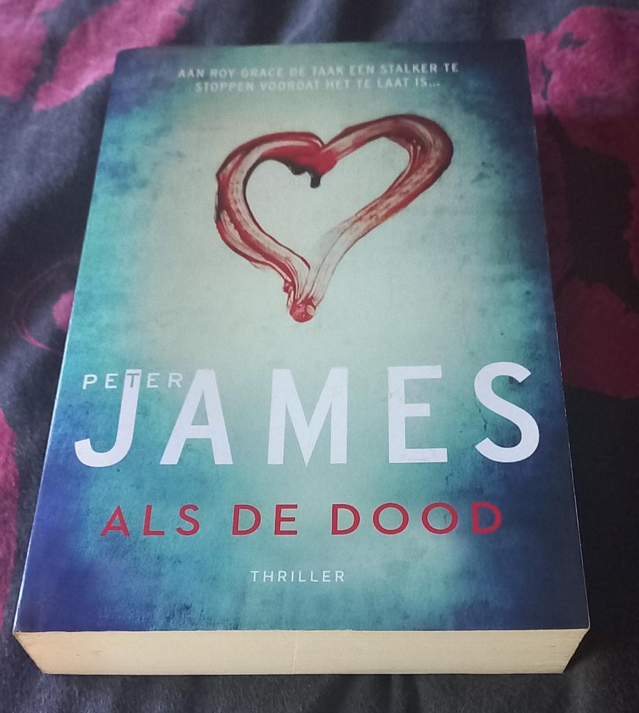 Spannende thriller Als de dood van Peter James (stalker), Boeken, Thrillers, Ophalen of Verzenden, Nieuw