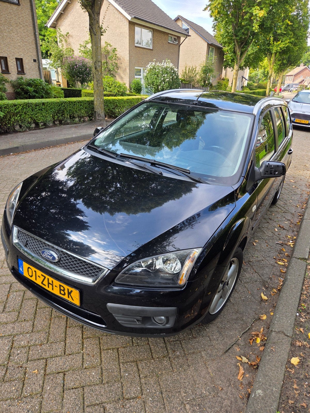 Ford Focus 1.8 92KW Wagon 2008 Zwart, Auto's, 125 pk, 4 cilinders, Zwart, Handgeschakeld