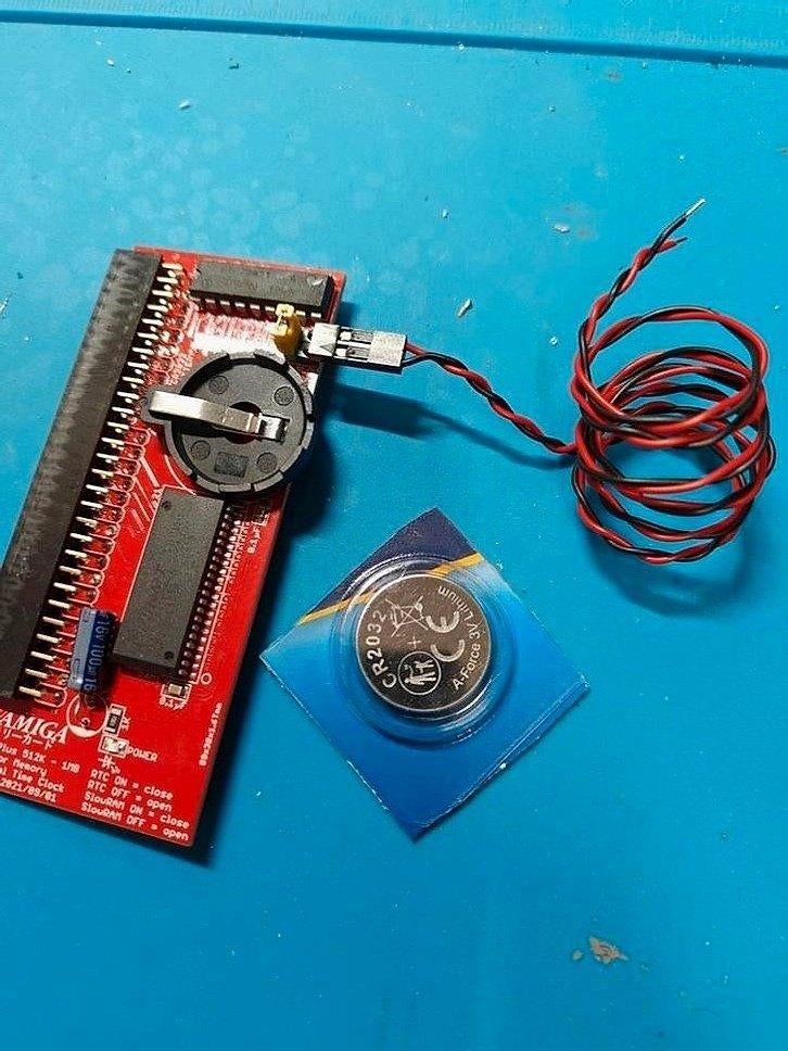 RAM upgrade 512KB-1MB Amiga 500/500+ | met klokchip, Computers en Software, Vintage Computers, Verzenden