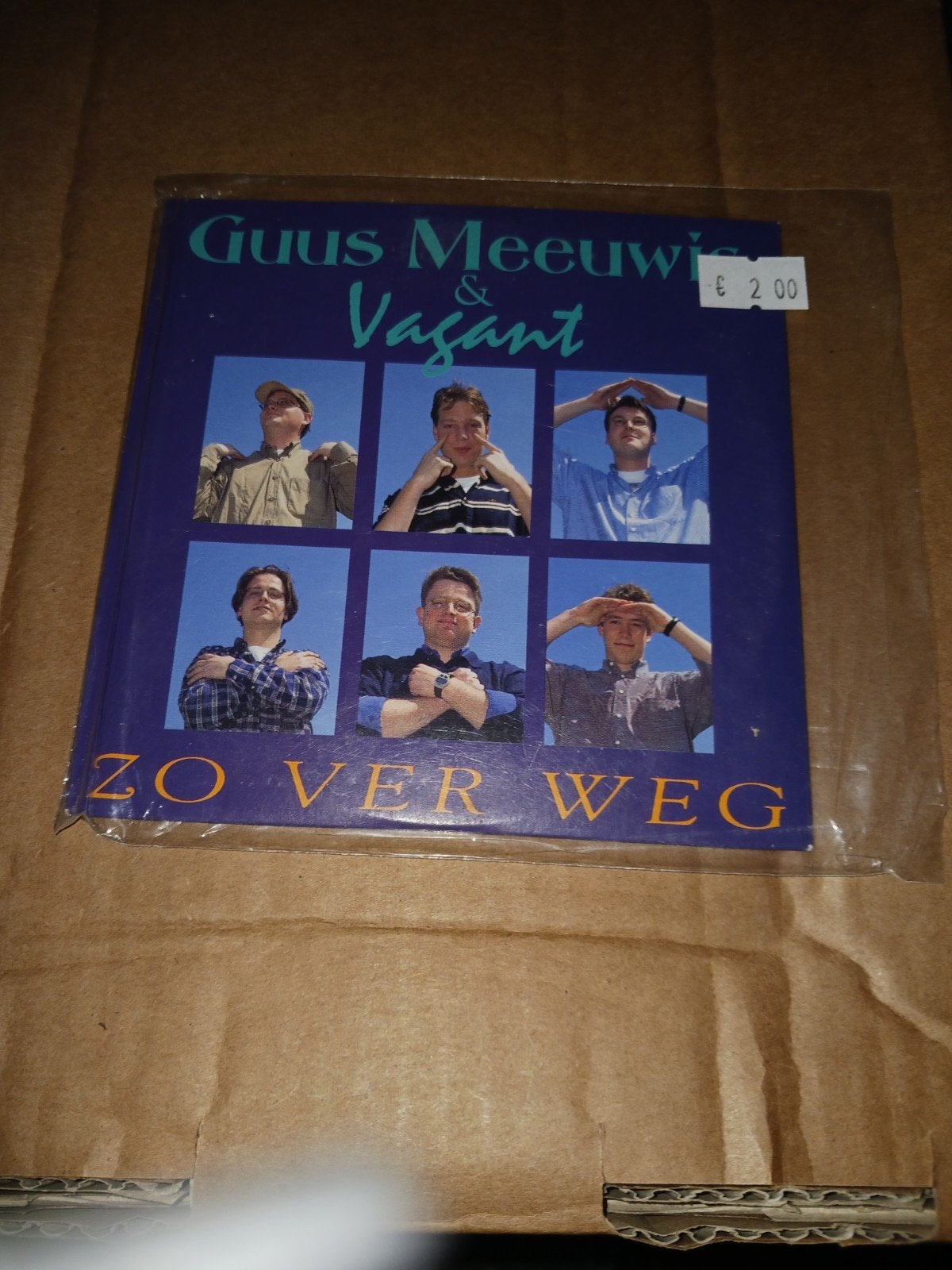 Guus Meeuwis & Vagant - Zo Ver Weg CD Single, Ophalen of Verzenden, Zo goed als nieuw, Nederlandstalig, Inclusief doosje