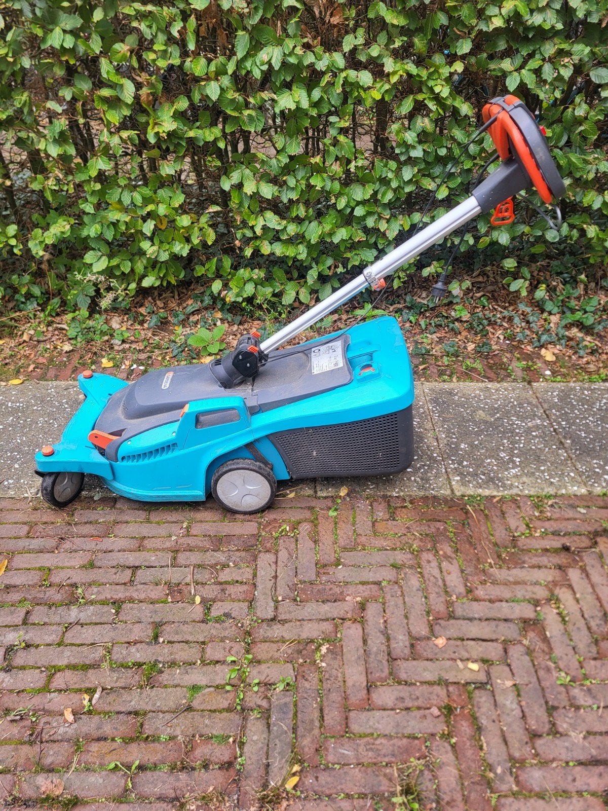Grasmaaier Elektrische Gardena 38E, Tuin en Terras, Ophalen of Verzenden, Gebruikt